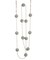 Allstate 6' Silent Luxury Blue-Gray Twisted Pom Pom Christmas Garland - Unlit